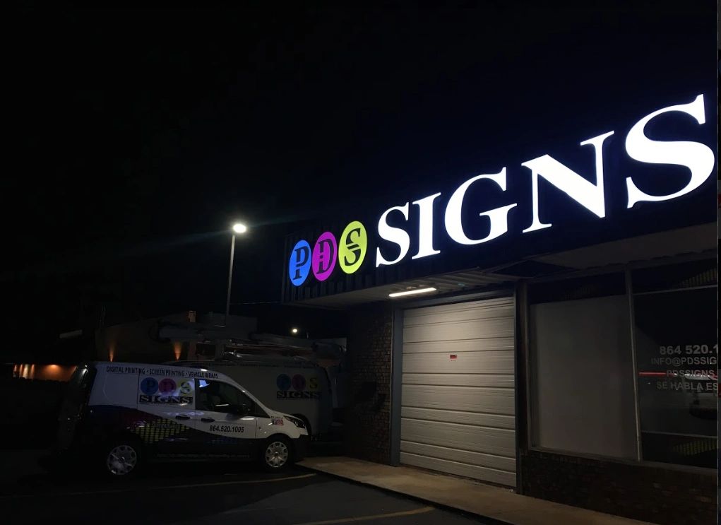 PDS Signs channel letter project